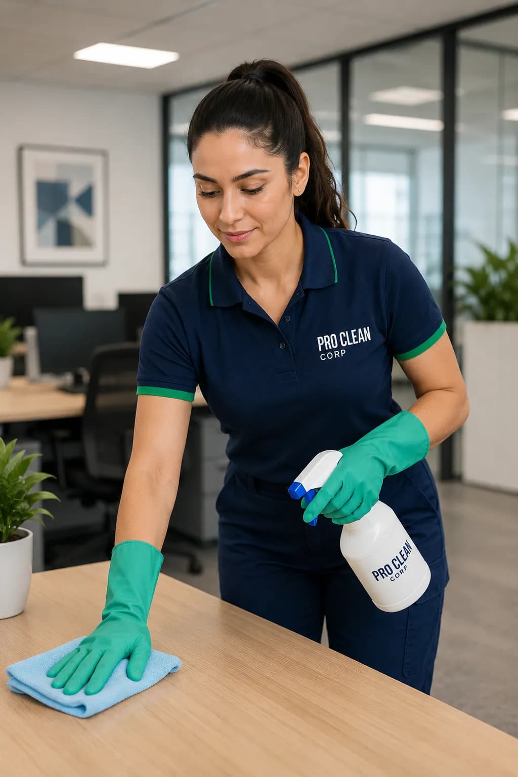Professional commercial cleaning team Rose Bay